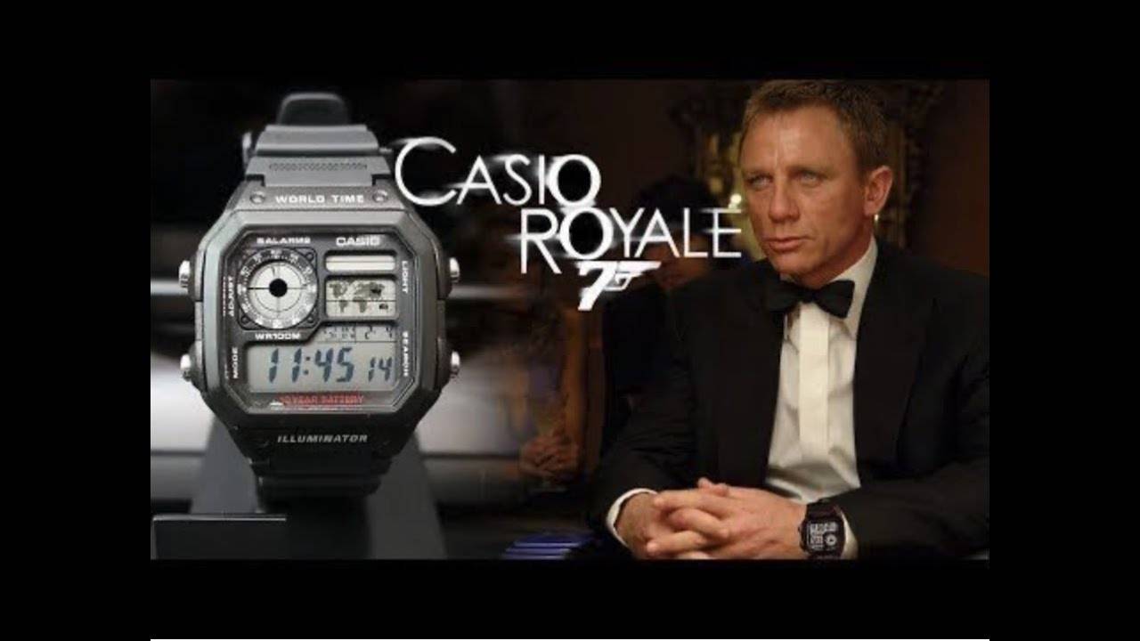 Decouvrez la mythique Casio James Bond AE 1200WHD que tous les fan de 007 s arrachent 2024 marctissierwatches